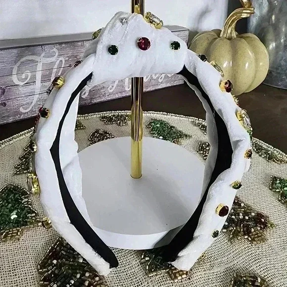 Snow Holiday Headband - Picture 1 of 3